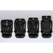 Lionelo - Scaun auto Bastiaan RWF i-Size, Pozitie de somn, Protectie laterala, Rotire 360 grade, 0-36 Kg, Cu Isofix si Centura Top Tether, Conform cu standardul european de securitate ECE R129, Negru BYNLO-BASTIAAN_RWF_ISIZE_BLACK_CARBON