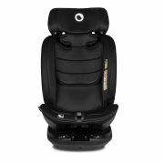 Lionelo - Scaun auto Bastiaan RWF i-Size, Pozitie de somn, Protectie laterala, Rotire 360 grade, 0-36 Kg, Cu Isofix si Centura Top Tether, Conform cu standardul european de securitate ECE R129, Negru BYNLO-BASTIAAN_RWF_ISIZE_BLACK_CARBON