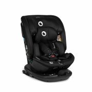 Lionelo - Scaun auto Bastiaan RWF i-Size, Pozitie de somn, Protectie laterala, Rotire 360 grade, 0-36 Kg, Cu Isofix si Centura Top Tether, Conform cu standardul european de securitate ECE R129, Negru BYNLO-BASTIAAN_RWF_ISIZE_BLACK_CARBON