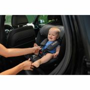 Lionelo - Scaun auto Bastiaan RWF i-Size, Pozitie de somn, Protectie laterala, Rotire 360 grade, 0-36 Kg, Cu Isofix si Centura Top Tether, Conform cu standardul european de securitate ECE R129, Negru BYNLO-BASTIAAN_RWF_ISIZE_BLACK_CARBON