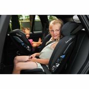 Lionelo - Scaun auto Bastiaan RWF i-Size, Pozitie de somn, Protectie laterala, Rotire 360 grade, 0-36 Kg, Cu Isofix si Centura Top Tether, Conform cu standardul european de securitate ECE R129, Negru BYNLO-BASTIAAN_RWF_ISIZE_BLACK_CARBON