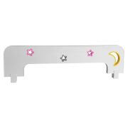 Paravan Protectie Pat Copii Sky-f-u Cu Decupaje Si Ornamente Colorate - 70 X 18 Cm - Pc-p-par-u-dec-sky-f