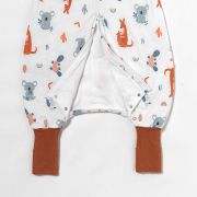 Sac de dormit cu picioruse si maneca lunga detasabila Kangaroo 70 cm + manseta 2.5 Tog BBXCJ540-25FSN