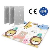Salteluta de joaca pentru copii 180 x 200 cm kidwell inda - animals edeedimaedind01a3