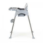Scaun de masa 2 in 1 cu tapiterie ecotoys hc-135c - gri edeedihc-135cgray