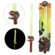 Sabie laser cu sunete si lumini Jurassic Revival 74cm Toi-Toys TT12054A BBJTT12054A_Verde
