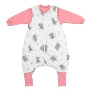 Sac de dormit cu picioruse si maneca lunga detasabila Koala 70 cm + manseta 2.5 Tog BBXCJ530-25FSN