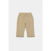 Set bluza cu gluga si pantaloni, Winter muselin, 100% bumbac - Apricot, BabyCosy (Marime: 6-9 luni) JEMBC-CSYM7035-6