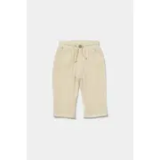 Set bluza cu gluga si pantaloni, Winter muselin, 100% bumbac - Stone, BabyCosy (Marime: 3-6 Luni) JEMBC-CSYM7033-3