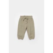 Set bluza si pantaloni, Winter muselin, 100% bumbac - Verde, BabyCosy (Marime: 18-24 Luni) JEMBC-CSYM7016-18