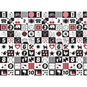 Bocioland - Covoras de joaca Happy Day, Pliabil, Protectie impotriva loviturilor, Dimensiune mare, 200 x 150 cm, Cu Imprimeu pe ambele parti, Potrivit pentru utlizare atat in interior, cat si in exterior BYNBL123
