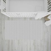 Bocioland - Covoras de joaca Honeycomb, Pliabil, Protectie impotriva loviturilor, Dimensiune mare, 200 x 150 cm, Cu Imprimeu pe ambele parti, Potrivit pentru utlizare atat in interior, cat si in exterior BYNBL121