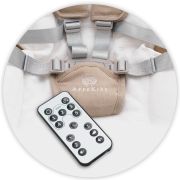 Leagan electric multifunctional pentru bebelusi AppeKids - I-Size - Bubble Beige KRTAK274889
