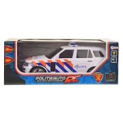 Masina de Politie cu Telecomanda, Sunete si Lumini Toi-Toys TT14071A BBJTT14071A_Alb