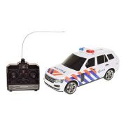 Masina de Politie cu Telecomanda, Sunete si Lumini Toi-Toys TT14071A BBJTT14071A_Alb