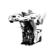 Masina de politie Transformer Roboforces, cu telecomanda si lumini Toi-Toys TT25854A BBJTT25854A_Alb