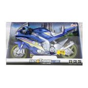 Motocicleta de Curse cu Lumini si Sunete 30 cm Toi-Toys TT29210Z BBJTT29210Z_Albastru