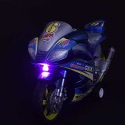 Motocicleta de Curse cu Lumini si Sunete 30 cm Toi-Toys TT29210Z BBJTT29210Z_Albastru