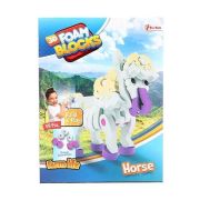 Puzzle 3D Spuma Cal 59 piese Toi-Toys TT43541A BBJTT43541A_Initiala