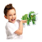Puzzle 3D Spuma Dino Triceraptos 63 piese Toi-Toys TT43544A BBJTT43544A_Verde