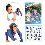 Puzzle 3D Spuma Maimutica 52 piese Toi-Toys TT43543A BBJTT43543A_Albastru