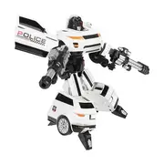 Robot Transformabil in Masina SUV Roboforces 20 cm Toi-Toys TT30087Z BBJTT30087Z_Alb