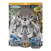 Robot Transformabil in Masina SUV Roboforces 20 cm Toi-Toys TT30087Z BBJTT30087Z_Alb