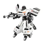 Robot Transformabil in Masina SUV Roboforces 20 cm Toi-Toys TT30087Z BBJTT30087Z_Alb
