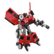 Robot Transformabil in Masina SUV Roboforces 20 cm Toi-Toys TT30087Z BBJTT30087Z_Rosu