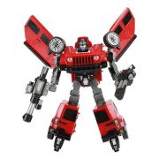 Robot Transformabil in Masina SUV Roboforces 20 cm Toi-Toys TT30087Z BBJTT30087Z_Rosu