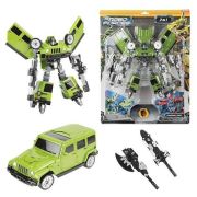 Robot Transformabil in Masina SUV Roboforces 20 cm Toi-Toys TT30087Z BBJTT30087Z_Verde