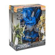 Robot Transformabil in Masina Sport Roboforces 26 cm Toi-Toys TT30090Z BBJTT30090Z_Albastru
