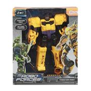 Robot Transformabil in Masina Sport Roboforces 26 cm Toi-Toys TT30090Z BBJTT30090Z_Galben