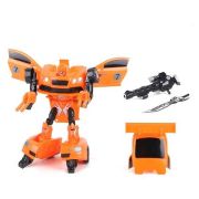 Robot Transformabil in Masina Sport Roboforces 26 cm Toi-Toys TT30090Z BBJTT30090Z_Portocaliu