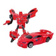 Robot Transformabil in Masina Sport Roboforces 26 cm Toi-Toys TT30090Z BBJTT30090Z_Rosu