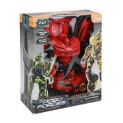 Robot Transformabil in Masina Sport Roboforces 26 cm Toi-Toys TT30090Z BBJTT30090Z_Rosu