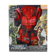 Robot Transformabil in Masina Sport Roboforces 26 cm Toi-Toys TT30090Z BBJTT30090Z_Rosu