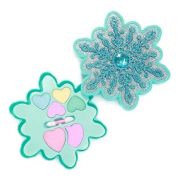 Set Machiaj Copii Ice Princess in Cutie in Forma de Fulg de Zapada Toi-Toys TT45080A BBJTT45080A_Albastru