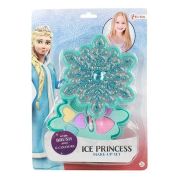 Set Machiaj Copii Ice Princess in Cutie in Forma de Fulg de Zapada Toi-Toys TT45080A BBJTT45080A_Albastru