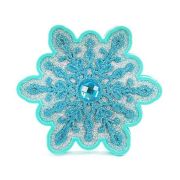 Set Machiaj Copii Ice Princess in Cutie in Forma de Fulg de Zapada Toi-Toys TT45080A BBJTT45080A_Albastru