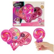 Set Machiaj Copii in Cutie in Forma de Acadea Roz Toi-Toys TT45044A BBJTT45044A_Roz