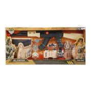 Set militar 8 piese ALFAFOX Ansamblu Militar Desert - Cu Lumini Toi-Toys TT15081A BBJTT15081A_Initiala