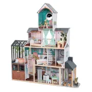 Casuta de joaca din lemn pentru papusi celeste mansion - okekk65979