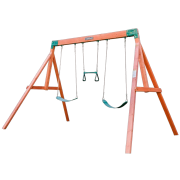 Complex de leagane din lemn cu 3 leagane aviator - okekkf29595e