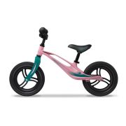 Lionelo - Bicicleta usoara Bart Tour, Fara pedale, Cu cadru din magneziu, Cu ghidon si sa reglabile, Greutate 3.8 Kg, 12 inch, Conform cu standardul european de securitate EN71, Pink Bubblegum BYNLOE-BART_TOUR_PINK_BUBBLEGUM