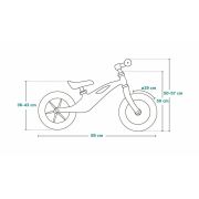 Lionelo - Bicicleta usoara Bart Tour, Fara pedale, Cu cadru din magneziu, Cu ghidon si sa reglabile, Greutate 3.8 Kg, 12 inch, Conform cu standardul european de securitate EN71, Pink Bubblegum BYNLOE-BART_TOUR_PINK_BUBBLEGUM