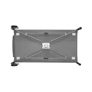 Lionelo - Patut pliant cu doua nivele Sven Plus, 120x60 cm, arcada jucarii, masuta de infasat, vibratii, melodii, conform cu standardele europeane de securitate EN716 si EN12221, Grey BYNLO-SVEN_PLUS_GREY_CONCRETE