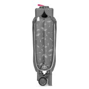 Lionelo - Patut pliant cu doua nivele Sven Plus, 120x60 cm, arcada jucarii, masuta de infasat, vibratii, melodii, conform cu standardele europeane de securitate EN716 si EN12221, Grey BYNLO-SVEN_PLUS_GREY_CONCRETE