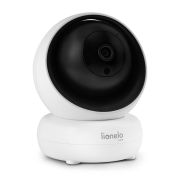 Lionelo - Videofon Babyline 8.3, Cu termometru, Cu melodii, Comunicare in 2 sensuri, Rotire 360 grade, Alb BYNLOC-BABYLINE_8.3_WHITE
