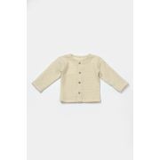 Set bluza si salopeta, Winter muselin, 100% bumbac - Apricot, BabyCosy (Marime: 3-6 Luni) JEMBC-CSYM7047-3